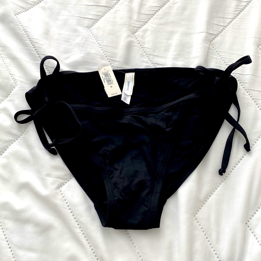 NWT Black Gap Body bikini bottom with side ties